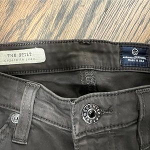 AG Brown “The Stilt” cigarette pant